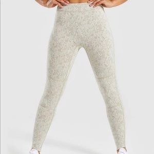 Gymshark Fleured Textured Leggings sz XS